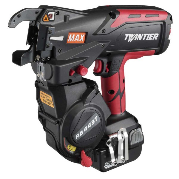 MAX RB443T TwinTier Rebar Tying Tool up to 7 x 7 with 19ga wire